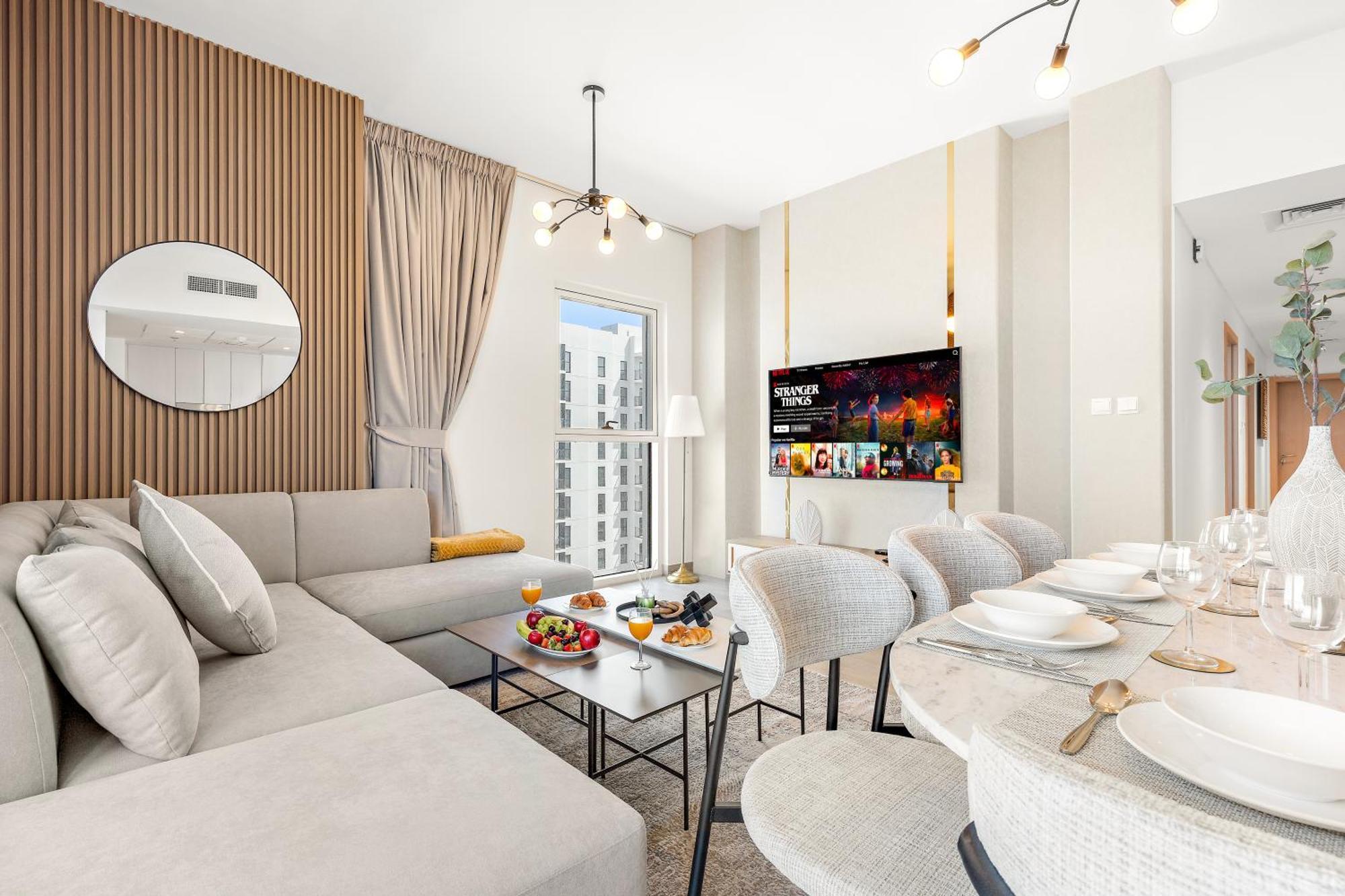 Apartment Yas Island Premier Apts By Desert Key - Steps To Ferrari World & Yas Mall *